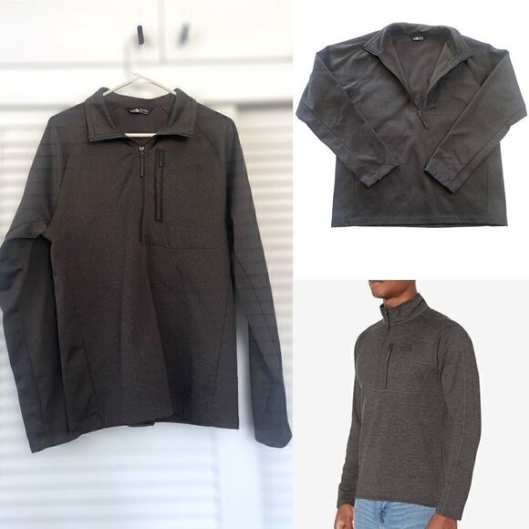 The North Face Canyonlands 1/2 Zip Fleece Sweater Shirt Size L - Picture 1 of 12